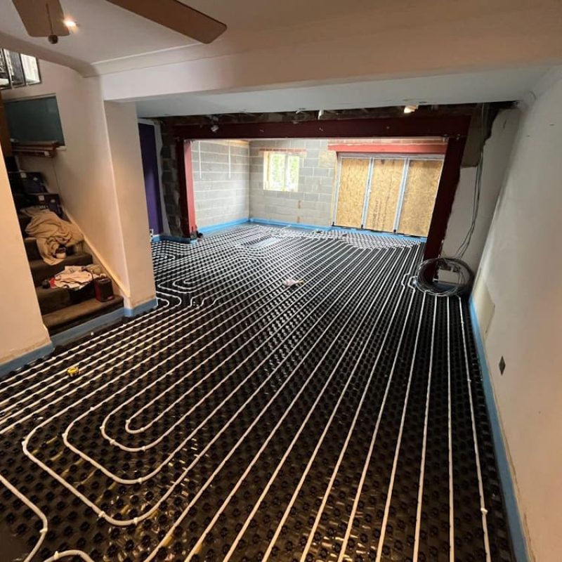 Underfloor Heating - RearExtension Ackworth