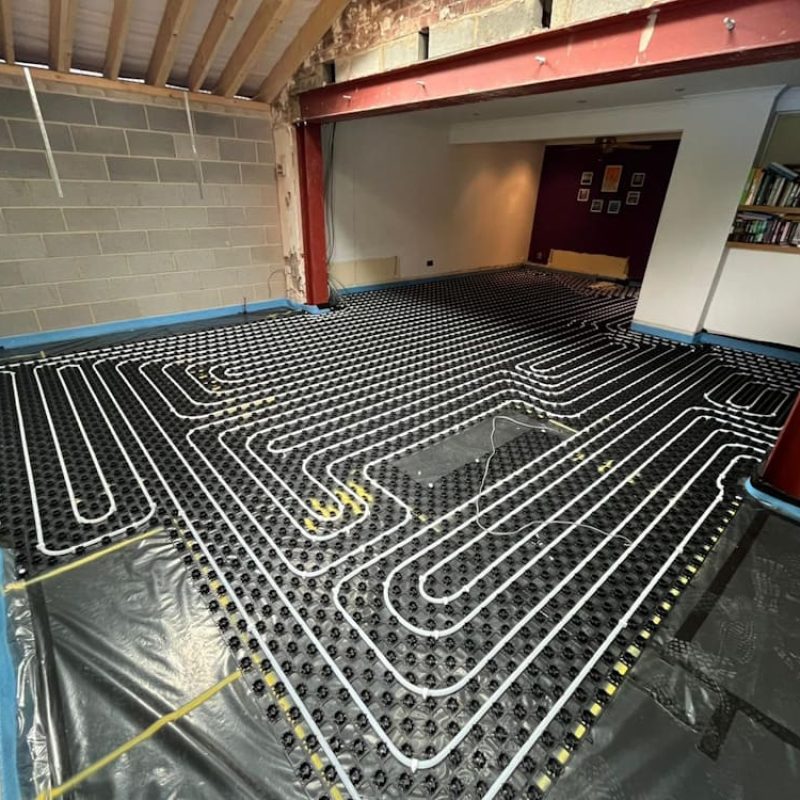 Underfloor Heating - RearExtension Ackworth