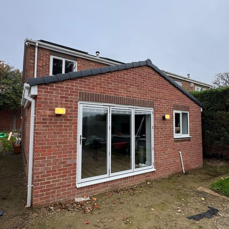 Exterior View - Rear extension Ackworth